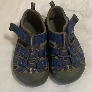 Keen Kids Navy and Gray Sandals